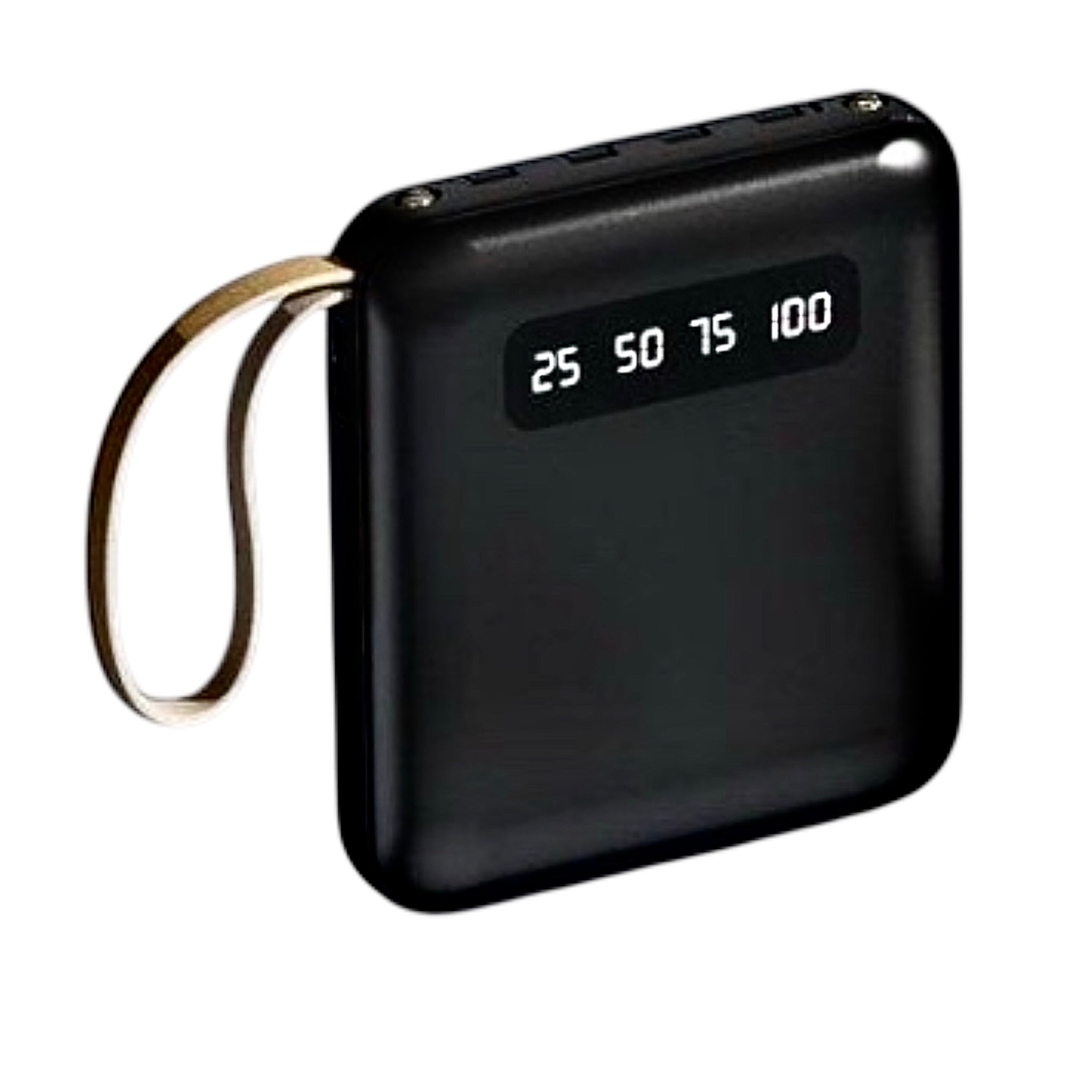 Power Bank 5000mAh με 4 Ενσωματωμένα Καλώδια (USB-C, Lightning & Micro-USB)
