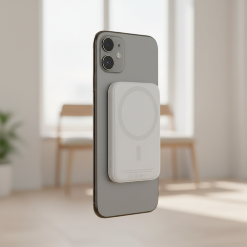 MagSafe powerbank σε χρήση