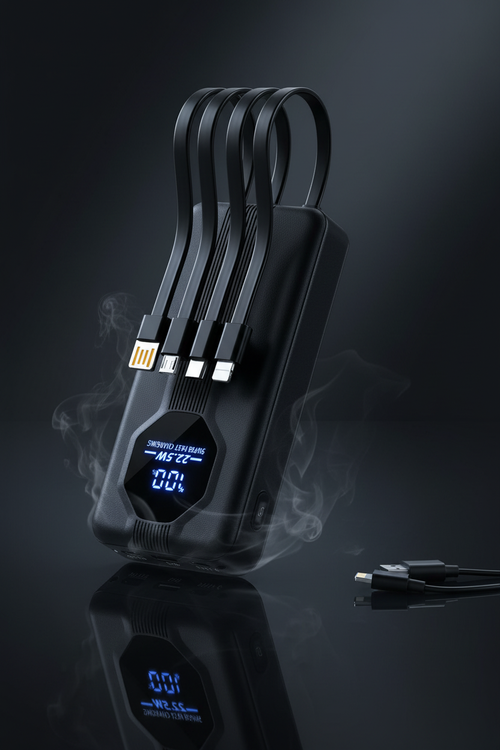 Power Bank Dark Cinematic